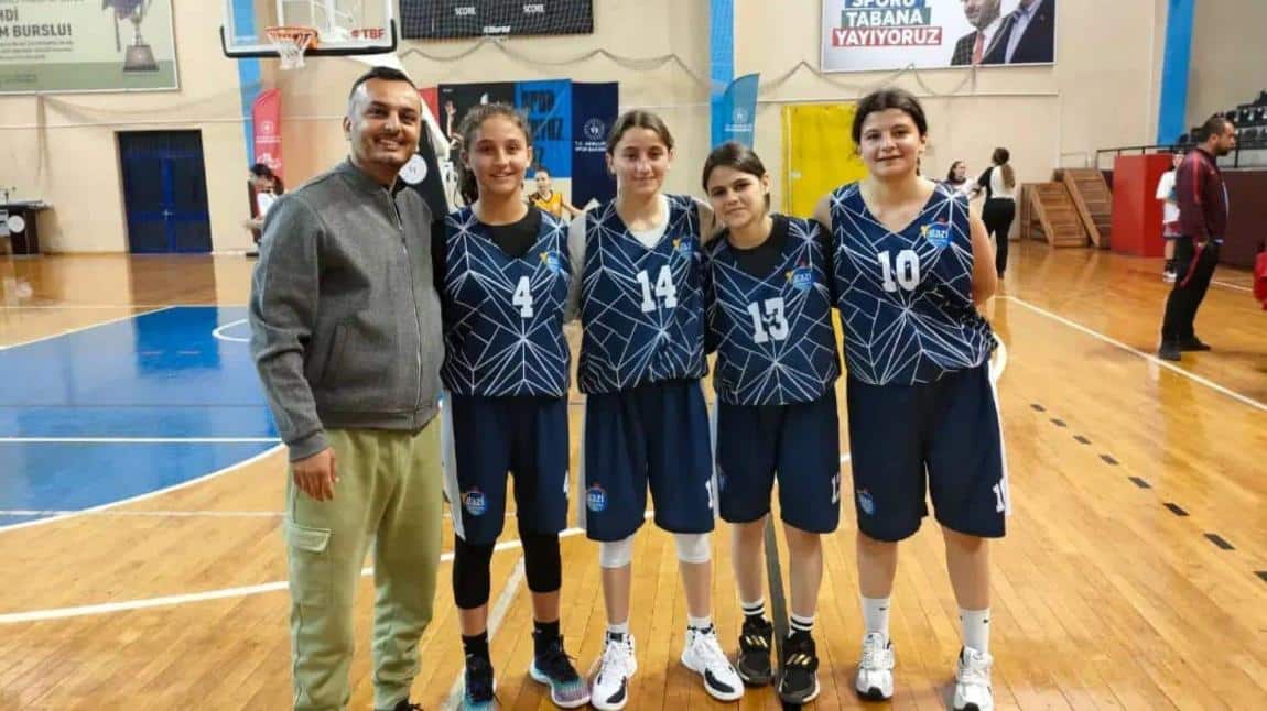 Okulumuz Basketbol 3x3 Yıldız Kız Takımı Türkiye Finallerinde